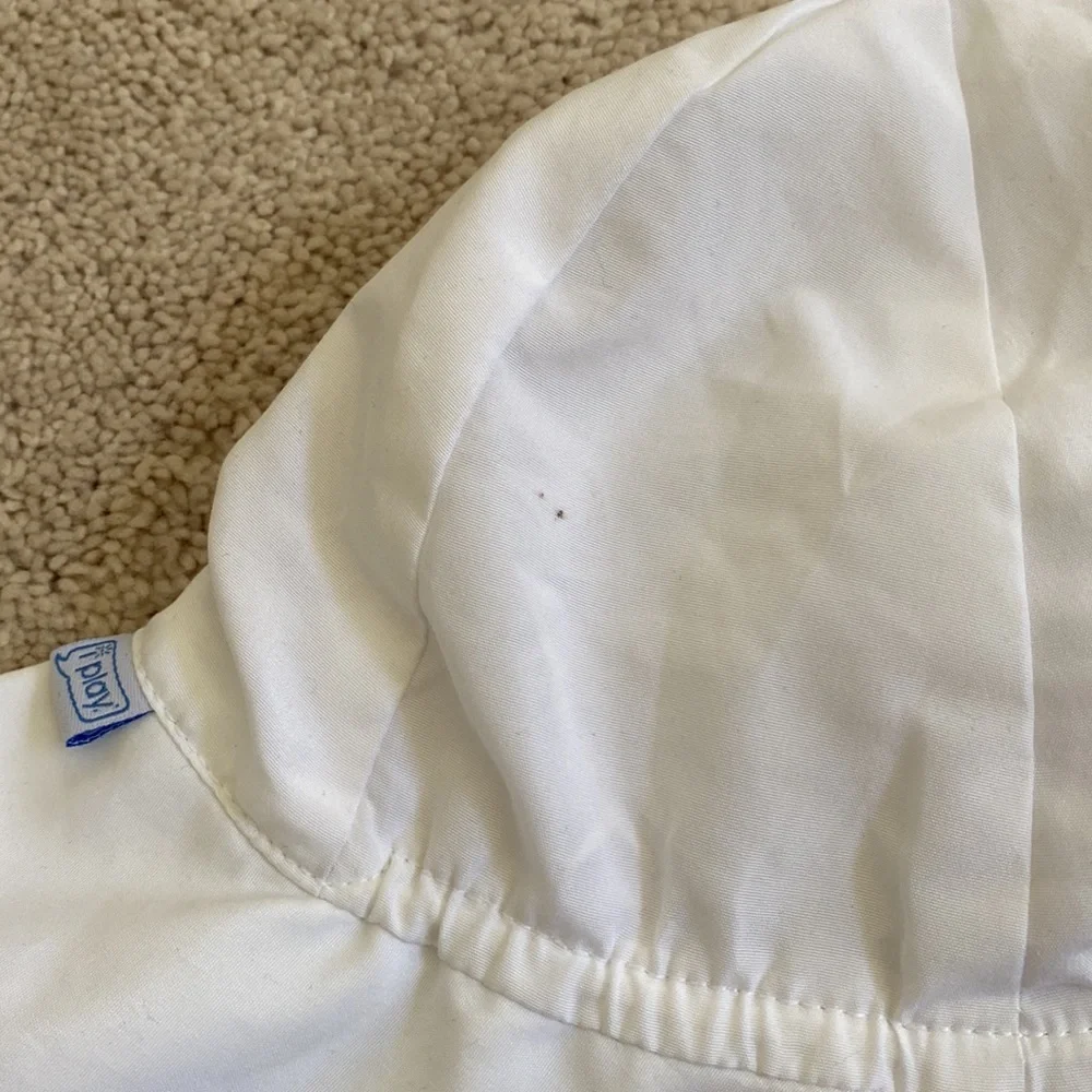 I play | White Sun Hat | 2-4T